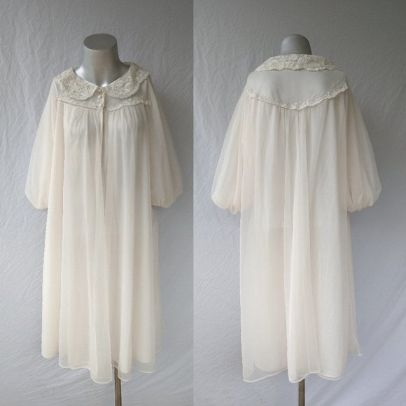 VTG Early 70's Lingerie Robe - Picture 1 of 6